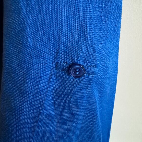 NWT Ulla Popken 100% Linen Caftan - Plus Size - Picture 4 of 9